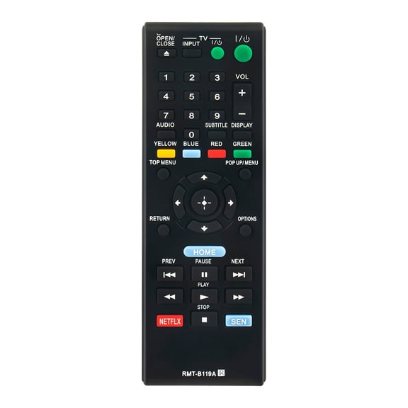 Replacement RMT-B119A Replace Remote for Blu-Ray Disc DVD Player BDPS3100 BDP-S3100/BF BDPBX110 BDP-S3100 BDP-BX110 BDPBX310 BDPBX39 BDP-BX39 BDPBX510