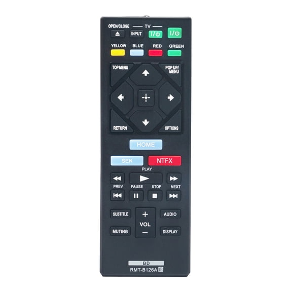 Replacement RMT-B126A IR Remote Control for Blu-Ray Disc DVD Player BDPBX320 BDPBX520 BDPBX620 BDPS1200 BDPS2100 BDPS2200 BDPS3200 BDPS5200D