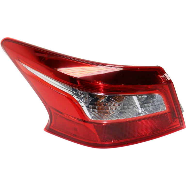 Replacement RN73010008 Tail Light Compatible with 2016 2019 Nissan Sentra Left Driver Side Outer With bulb s