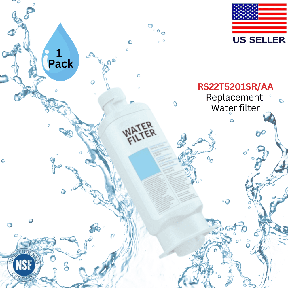 Replacement RS22T5201SR Refrigerator Water Filter Fits RS22T5201SR/AA