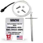 Replacement RTD Temperature Probe Sensor, Compatible with Pit Boss Pellet Grill PB1000XL-025-R00 70123-AMP