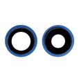 thumbnail image 1 of Replacement Rear Camera Glass Lens With Cover Bezel Ring For Apple iPhone 12 / iPhone 12 Mini - Blue, 1 of 2