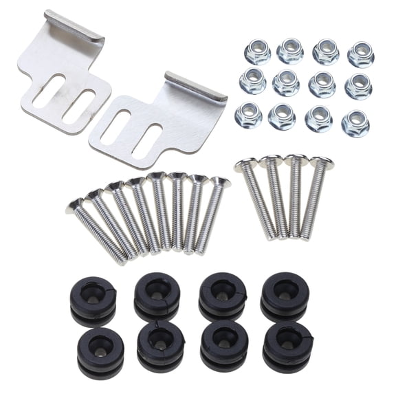 Replacement Rear Luggage Case Mounting Fasteners Motorcycle Mount Bracket Trunk Pannier Screw Bolts Lock Support
