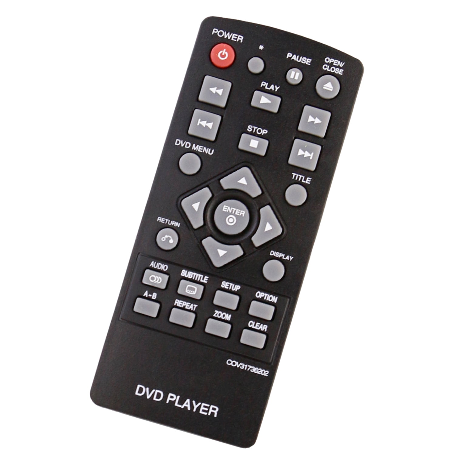Replacement Remote COV31736202 Fit for LG DVD Player DP132NU