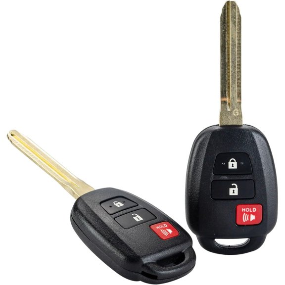 Replacement Remote Car Key fit for Toyota 2012-2016 Prius C 3 Button G Chip HYQ12BDM (2)