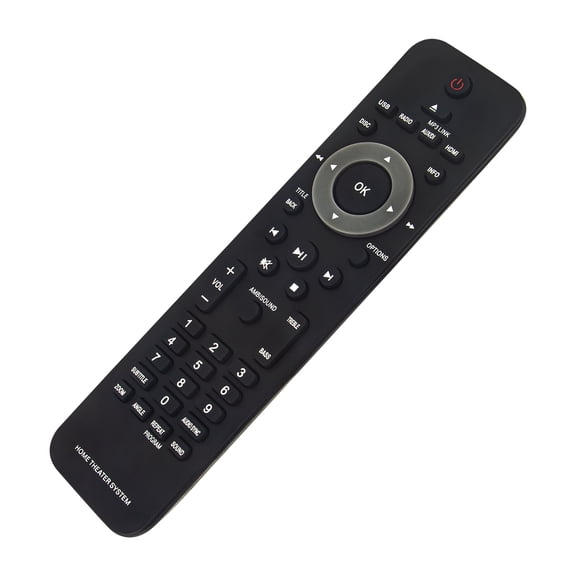Replacement Remote Control 996510026446 for Philips Home Theater System HTS6120 HTS6120/37