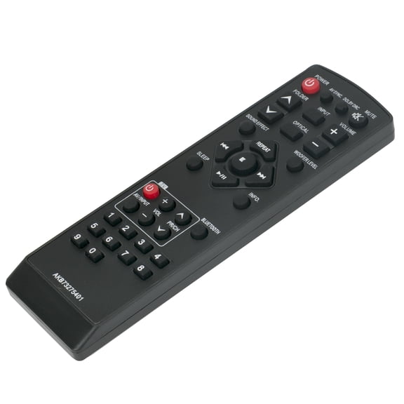 Replacement Remote Control AKB73275401 SUB AKB73275402 fit for LG Sound Bar LSB316 HLS36W-NB LSB316