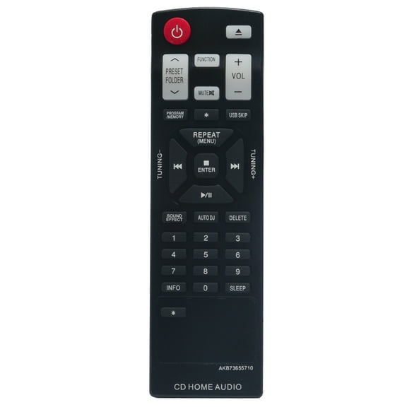 Replacement Remote Control AKB73655710 fit for LG Mini Hi-Fi Stereo System CM4320 CM4330