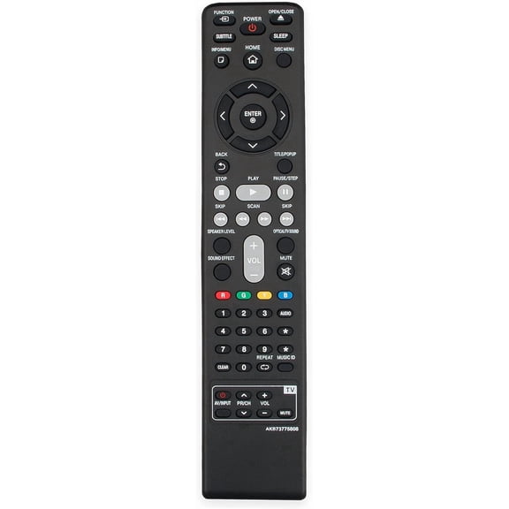 Replacement Remote Control AKB73775802 for LG 3D Blu-ray Disc DVD Player Home Theater Cinema System 54T1-W