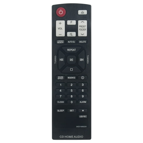 Replacement Remote Control AKB74955351 fit for LG XBOOM Home Audio Mini System CK43 CK56 CKS43F CkS57F