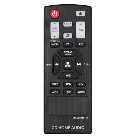 Replacement Remote Control COV30748117 fit for LG Micro Hi-Fi System CM1930 CM1931 CMS1930F CMS1931F CM2531