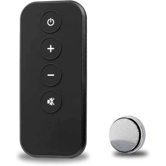Replacement Remote Control Compatible with Bose Solo 5 10 15 Sound Bar, Replace for Bose Solo Cinemate Series II IIGS 1SR 10 & 15 Remote with CR2025 Battery