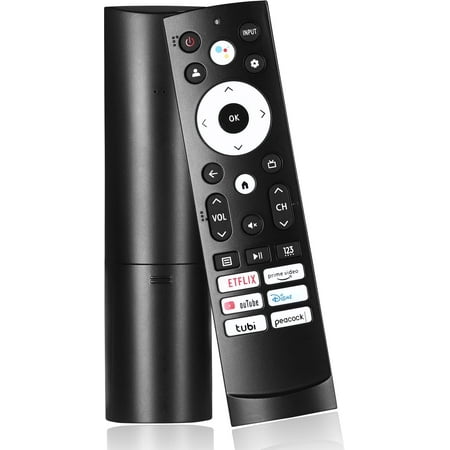 Replacement Remote Control Compatible with Hisense Google 4K UHD Series Smart TV 65U8H 75U8H 50U6H 55U6H 65U6H 75U6H 43A6H 50A6H 55A6H 55U6K 65U7K 55U8K