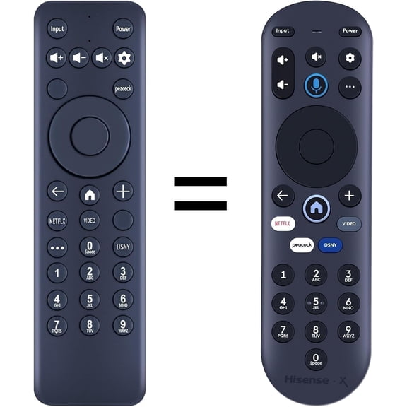 Replacement Remote Control Compatible With Hisense TV 43A6GX 50A6G Pioneer Xumo CP RC1NA 23