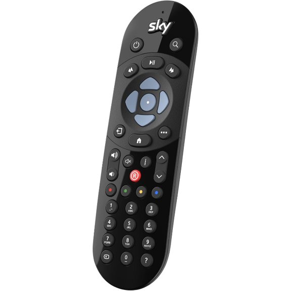 Replacement Remote Control Compatible with All Sky Q Box, Mini, and Silver Decoders (No Touchscreen, No Voice Control)