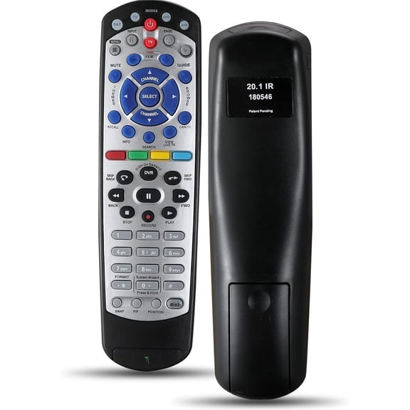 Replacement Remote Control Compatible with Dish Network 20.1 IR TV1#1 Satellite Receiver
