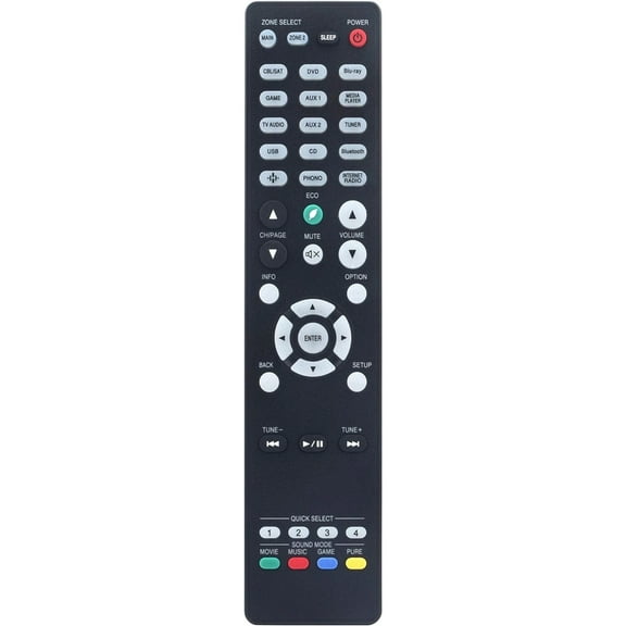 Replacement Remote Control Fit For Denon RC-1244 AVR-S760H AVR-S770H AVR-S970H