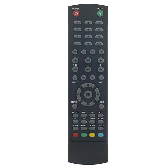 Replacement Remote Control, Fit for RCA TV RLED2446 RTU4253 RTU4853 RTU4921 RT3205 RTU4300 RTU5015-B RLDED3258A-I RLED3221-D RLDED4215A-F RTU7575-C RLDED5098-B-UHD RLED4016A-H