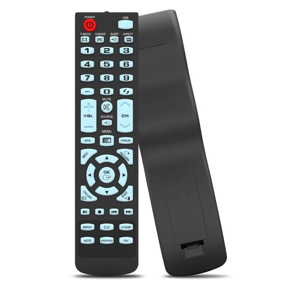 Replacement Remote Control Fit for All Element TV 100 Series E1AC19N E1AA24N E1AA24N-G ELEFT2416 E1AA32N E4AA43N E4AA50N E4AA55N E4AA65N