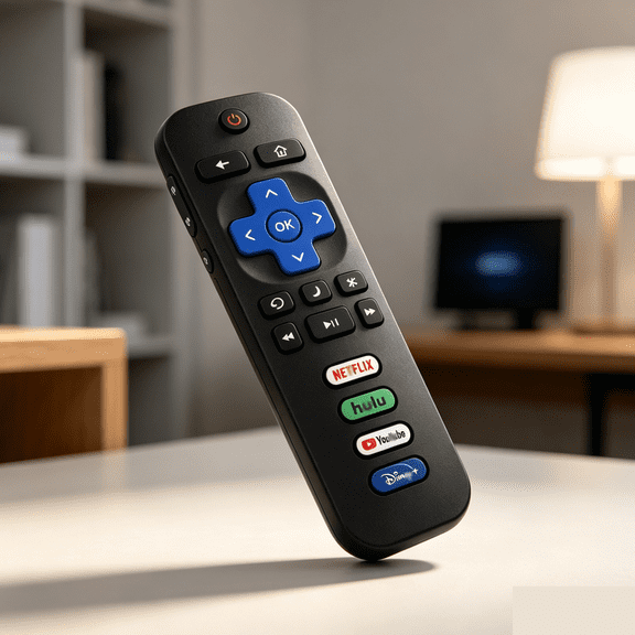 Replacement Remote Control Fit for All Ro*ku TV Models, Works for TCL, Hisense, Onn, Sharp, Element Roku Smart TVs (Not for Stick and Box)