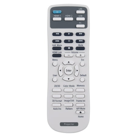 Replacement Remote Control Fit for EPSON Projector CH-TW5300 CH-TW5350 CH-TW5210