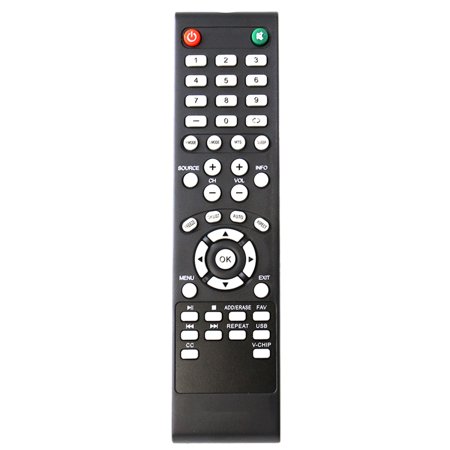 Replacement Remote Control Fit for Element HD Digital LED TV ELEFW328 ELEFW408 ELEFW40C ELEFW504A ELEFW605