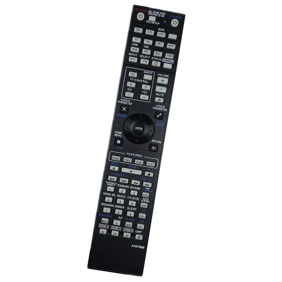 Replacement Remote Control For AXD7591 7613 7666 7668 Home Theater Receivers Not Require Programming Wide Compatibility