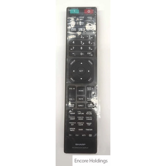 Replacement Remote Control For Multisync Me652/ Me552/ Me502/ Me432 - Ru-M126