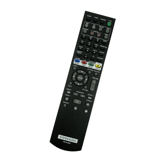 Replacement Remote Control For RM GJ05K Video Equipment Durability ABS and Ergonomic Grip
