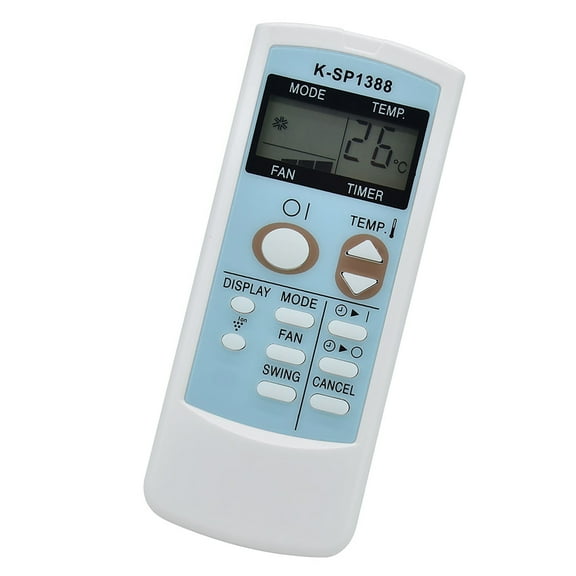 Replacement Remote Control K-SP1388 for CV-P10PC CV-P10RC CRMC-A705JBEZ CV-2P10SC CV-P12PX CV-P10NC Air Conditioner