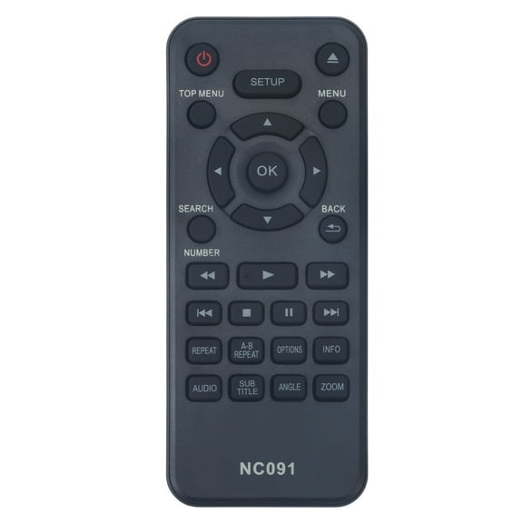 Replacement Remote Control NC091 NC091UL fit for Philips DVD Player DVP2702 DVP2702/F7 DVP2702F7 DVP2902 DVP2902/F7 DVP2902F7 DVP2702/F8 NC091UL