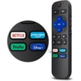 thumbnail image 1 of Replacement Remote Control Only for All Roku TV, Compatible for TCL Roku/Hisense Roku/Onn Roku Series Smart TVs (Not for Roku Stick and Box), 1 of 7