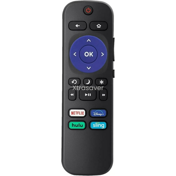 Replacement Remote Control for Onn Roku TV/TCL Roku TV/Element Roku TV
