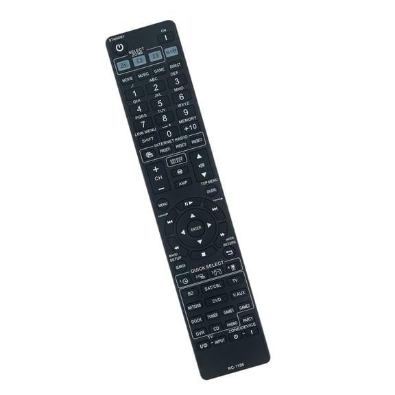 Replacement Remote Control RC-1156 fit for Denon AV Receiver AVR-2312 AVR-1912 AVR-2312CI AVR-3312CI