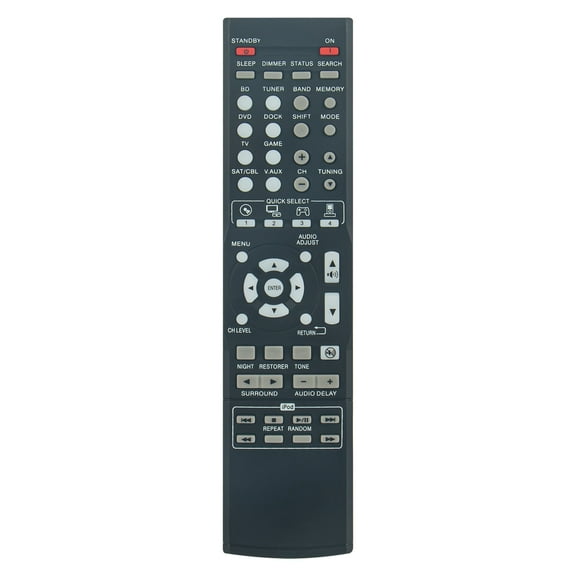 Replacement Remote Control RC-1158 RC1158 fit for DENON AV Receiver DHT-1312BA AVR-1312 DHT-1312XP DHT1312 AVR1312 DHT1312BA DHT1312XP 5.1CH Audio Video Surround Receiver Stereo System