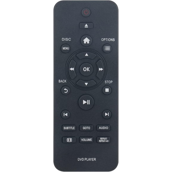 Replacement Remote Control RC-5721 for Philips DVD Player DVP3602/F8 DVP2880/F7 DVP3602
