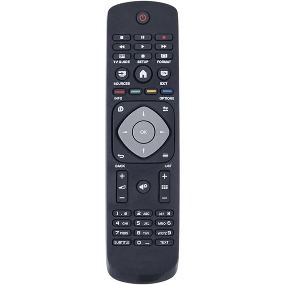 Replacement Remote Control RM-L1225 for Philips Smart TV 47PFH4109/88 RC7812 UHD7800 40PFH4009