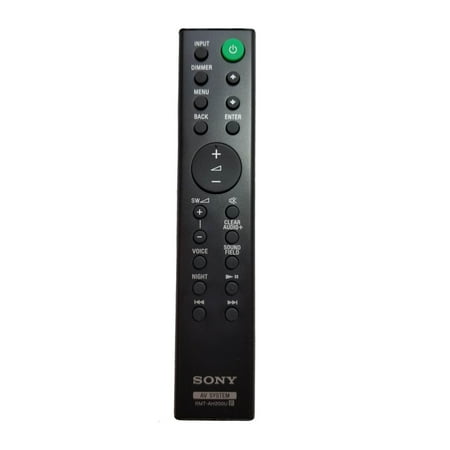 Replacement Remote Control RMT-AH200U for Sony AV System Soundbars HTCT390, HT-CT390