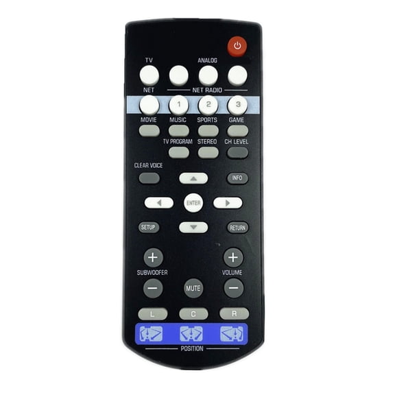 Replacement Remote Control Replacement for FSR86 ZP80780 SRT1500 YSP-1600 Soundbar Soundbar Loudspeaker Accessories