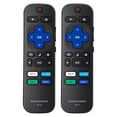 thumbnail image 1 of Replacement Remote Control for Roku Player (RK-H2) - Compatible with Roku Express, Premiere, Box, Player & Roku 1/2/3/4, Easy Setup, Shortcut Keys, 1 Pack (Not for Roku Stick/TVs), 1 of 7