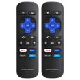 thumbnail image 1 of Replacement Remote Control for Roku Player (RK-H2) - Compatible with Roku Express, Premiere, Box, Player & Roku 1/2/3/4, Easy Setup, Shortcut Keys, 1 Pack (Not for Roku Stick/TVs), 1 of 7
