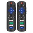 thumbnail image 1 of Replacement Remote Control for Roku Player (RK-H2) - Compatible with Roku Express, Premiere, Box, Player & Roku 1/2/3/4, Easy Setup, Shortcut Keys, 1 Pack (Not for Roku Stick/TVs), 1 of 7