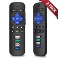 thumbnail image 1 of Replacement Remote Control Only for Roku TV-Compatible for TCL Roku/Hisense Roku/Onn Roku/Sharp Roku/Element Roku/Westinghouse Roku/Philips Roku Smart TVs, 2 pack, 1 of 7