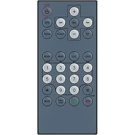 Replacement Remote Control fit for Furrion Entertainment System DV 7100 DV7100
