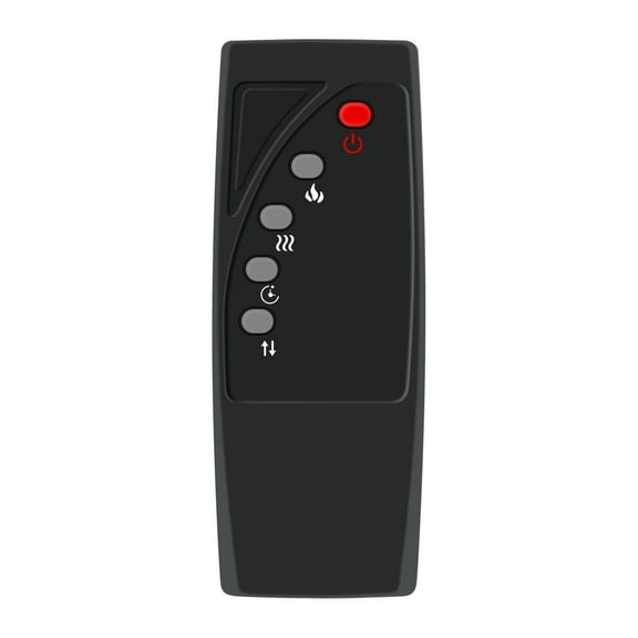 Replacement Remote Control fit for Innoflame Fireplace 11400 W. 4777 BTU S24V1-01 RV23V80L-MT1 S24P1-01 RV23V80S-MT1 RV26V80M-MT1 S18P1-01 RV23V80S-1
