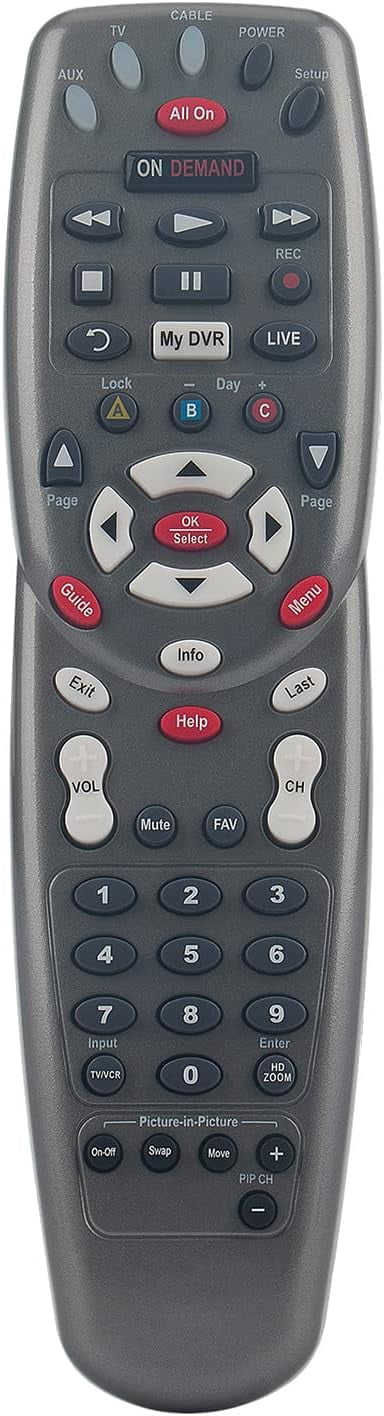 Replacement Remote Control fit for XFINITY XF1N1TY-XMP 1167ABC0-0001-R ...