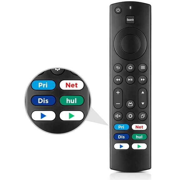 Replacement Remote Control for AMZ TV Edition Smart TVs Insignia Toshiba
