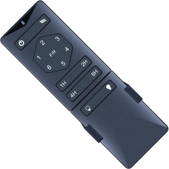 Replacement Remote Control for Bestco 5 Blades Ceiling Fans with Light/FORCLOVER ES10082US ES10181US-DK ES10180US-SL/Fanco/Merra 42" Ceiling Fans
