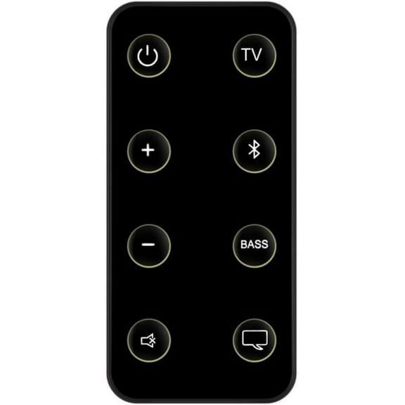 Replacement Remote Control for Bose Solo 5 10 15 Series ii TV Sound System/ 732522-1110 418775 410376 TV Soundbar Sound System