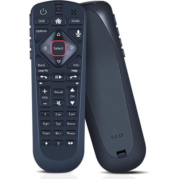 Replacement Remote Control for Dish Upgraded 54 Series 54.0 54.1 54.2 54.3 UHF Support Voice Search